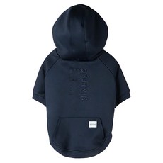 SPUTNIK 斯普尼克 刺繡帽T, M, 藍色, 1件