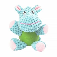 EETOYS 宜特 絨布動物, 河馬 藍色 + 綠色, 1個