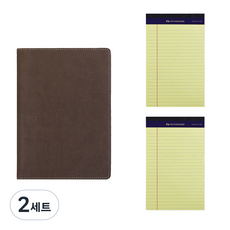 스탠다드 패드폴리오 A5 + 리갈패드 A5 2p, BEIGE + 랜덤 발송, 2세트