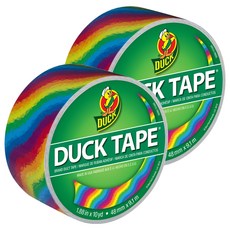 DUCK TAPE 設計膠帶 彩虹 七彩, 2個