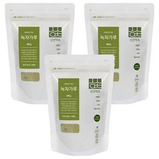 新鮮香草寶城綠茶粉, 300g, 1包, 3包