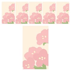 PAPERIAN Lifeguardener 便條紙, 6個, 100張, 杜鵑花