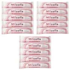 SunTORY 三得利 Milcolla 蜜露珂娜 膠原蛋白, 光速補充膠原蛋白 恢復彈性光澤, 含賽洛美 鎖住水分, 光透維生素C 煥發光澤, 15包, 97.5g, 1袋