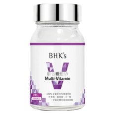 BHK's 綜合維他命錠 13種關鍵營養 補充飲食缺口, 60錠, 1罐