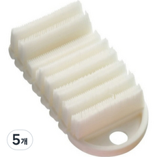 晨曦清潔手刷, 1入, 白色, 5個