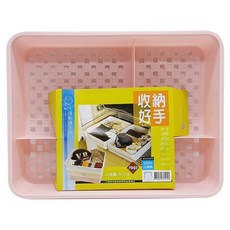 JUSKU 佳斯捷 小佳寶物品盒, 粉色, 3層