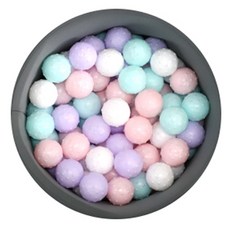 AIN bebe ain 球池遊戲塑膠彩球, 馬卡龍（隨機發貨）