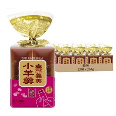 義美 小羊羹 紅豆, 264g, 12袋