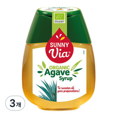 써니비아 유기농 아가베시럽, 3개, 250g