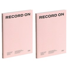 ICONIC 2026 Record On 日記本 Plan Weekly 計畫本 行事曆, 2個, 04 仙女粉