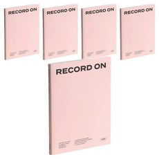 ICONIC 2026 Record On 日記本 Plan Weekly 計畫本 行事曆, 5個, 04 仙女粉