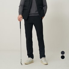 PUMA GOLF 男款彈性聚酯纖維內刷毛長褲