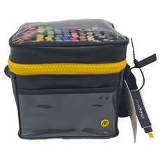 mideer 雙頭油性麥克筆 背袋款 4歲以上, MD-4243, 1袋