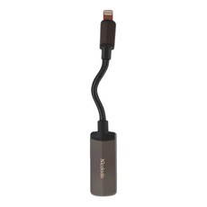 Mcdodo 麥多多 蔚藍系列 Lightning 二合一轉接器, CA-2690, 黑色, 1