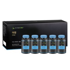 NUTRICORE 鋅補充錠, 60顆, 5個