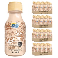 milk 台東初鹿 伯爵紅茶牛乳, 235ml, 72瓶