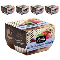 Anela 水果泥, 蘋果李子口味, 200g, 5個