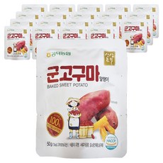 功德農協 HACCP 超乎想像 烤地瓜乾, 20個, 50g