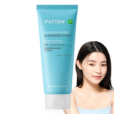 FATION 葡萄糖水潤潔面乳, 1個, 150ml