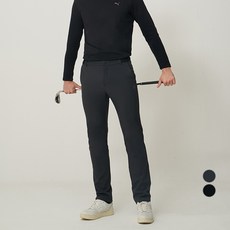 Puma高爾夫男款彈性貼合刷毛褲