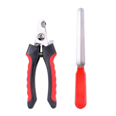 LOVE PET 樂寶 直式指甲刀 小, 紅色, 黑色, 1組