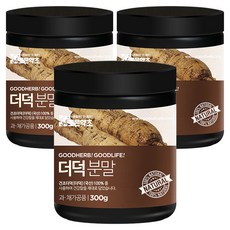 Joeun Herb Premium Deodeok Powder, 300g, 3個