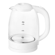 Home Planet 不鏽鋼 SUS304 無線玻璃電熱水壺, KEGX8009-GS(白色)