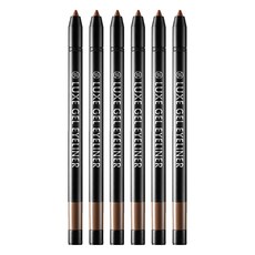 리르 룩스 젤 아이라이너 0.5g, 초코 브라운, 6개