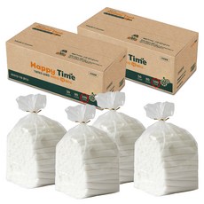 해피타임 덕용 물티슈 헤링본타입, 100g, 100개입, 16개