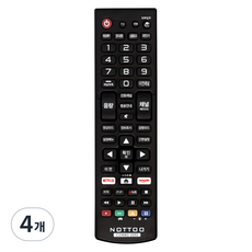 낫투 LG TV 호환 리모컨, COMBO-2203, 4개