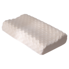 JINDACHI 金大器 天然乳膠枕 顆粒按摩型, 1個, 白色