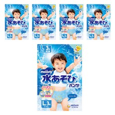 滿意寶寶 moony 玩水褲, L, 15件
