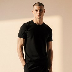 CAMEL Apparel 男士肌肉版型短袖T恤3件組