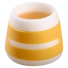 小麥購物 桌椅防滑墊 G105 30g 白色 + 黃色, 16個