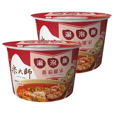 master mi 米大師 湯泡飯 蕃茄羅宋, 155g, 2入