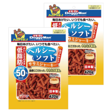 DoggyMan 多格漫 犬用健康低脂短切軟肉條, 雞肉, 420g, 2包