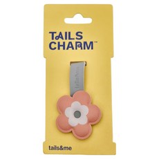 tails&me 尾巴與我 輕鬆配戴尾巴與我繩帶系列 動物友善皮革 附皮掛帶隨興吊掛 3.7g, 長春花 桃粉, 1個