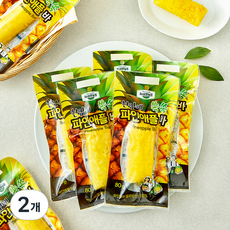 All바른농장 파인애플 바 15입, 2개, 1.2kg