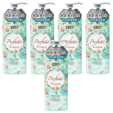 水平衡 香水潤護髮乳 修護撫平閃亮, 700g, 5瓶