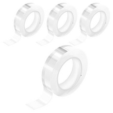 WHASHIN 超強力矽膠雙面膠 30mm*3m 2入, 透明, 2個