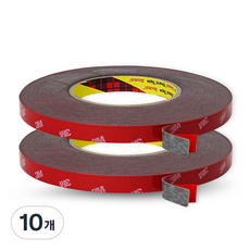 쓰리엠 아크릴 폼 양면 테이프 그레이 20mm x 1.5m, 10개