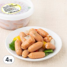 반찬천국 비엔나 야채 볶음, 230g, 4개