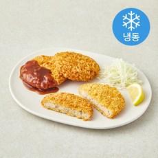 하늘푸드 순살돈까스 60 10개입 (냉동), 600g, 1개
