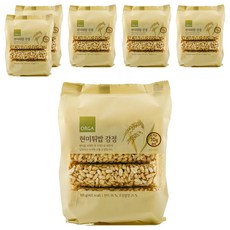 올가홀푸드 현미튀밥 강정, 105g, 6개