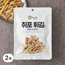 리프레쉬 쥐포 튀김, 2개, 30g