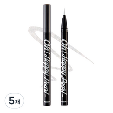 패션캣 오해피 펄 라이너 0.5g, NO 2 SILVER, 5개