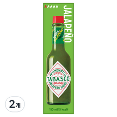 타바스코 할라피뇨 핫소스, 2개, 150ml