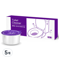 Maejikssak 大容量自動馬桶清潔劑補充包 3入, 180g, 5個