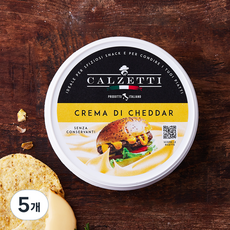 칼제티 크레마 디 체다, 125g, 1개입, 5개