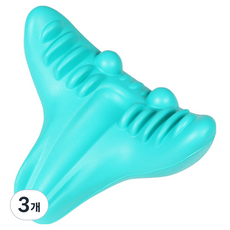 Angmet 伸展頸椎枕 藍色, 3個